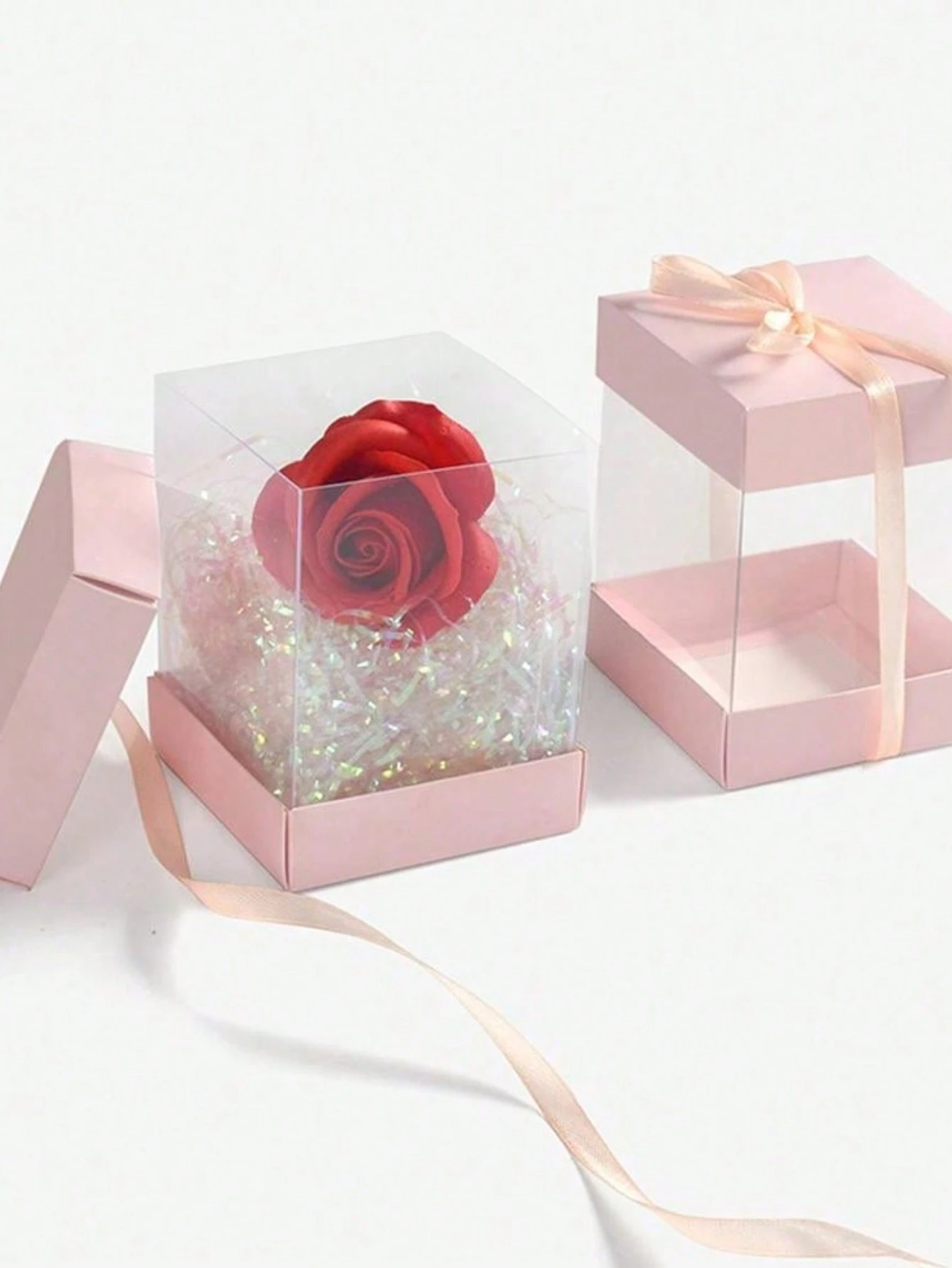 10PCS Clear PET Gift Boxes wit - Bar Cart Gold recension och pris